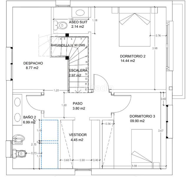 Foto cb2b677a-e431-466f-9489-3f101e9bf7fa. Casa con riscaldamento parcheggio in Montflorit Cerdanyola del Vallès