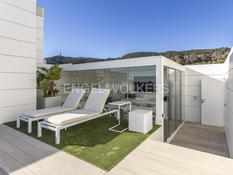 Foto ba47fb17-a1c2-4a7b-93d2-d00ab9cfe19e. Rent penthouse with heating parking pool in Sarrià Barcelona