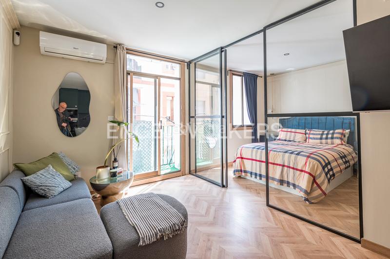 Foto 095a6ace-7ebc-4b96-a658-cfb35ac2f661. Piccolo appartamento con riscaldamento in Raval Barcelona