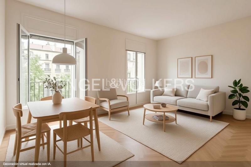 Foto db6ed631-aeeb-4377-8e1e-db451744e90a. Apartamento piso alto, luminoso y céntrico en finca modernista en eixample en Barcelona