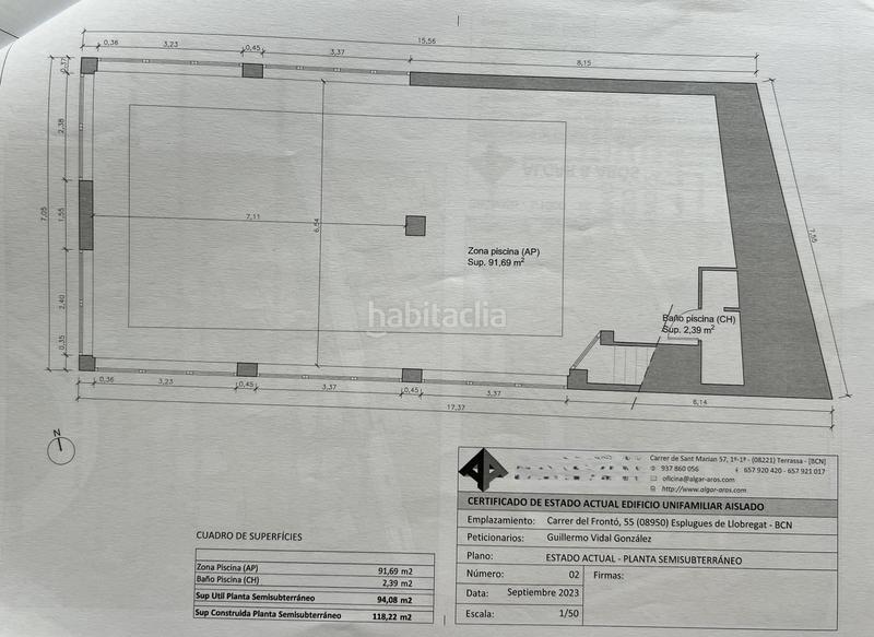 Foto ecfcc694-514b-46b8-9518-f0f0b8e25501. Casa con riscaldamento parcheggio piscina in La Miranda Esplugues de Llobregat
