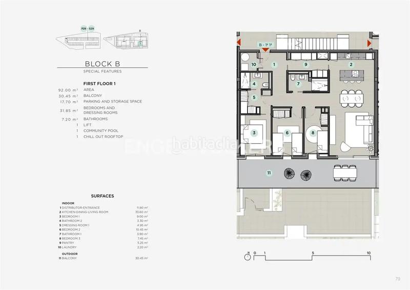 Foto f3e050f5-59e4-49c9-ade3-61a0f8107bff. Appartement 128m<sup>2</sup> avec chauffage piscine dans Ametllers - Poble Sec Sitges
