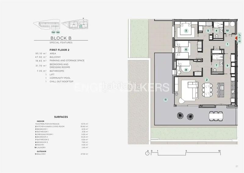 Foto 8b311001-91e4-49e3-bada-af12beb9be56. Appartamento 134m<sup>2</sup> con riscaldamento piscina in Ametllers - Poble Sec Sitges