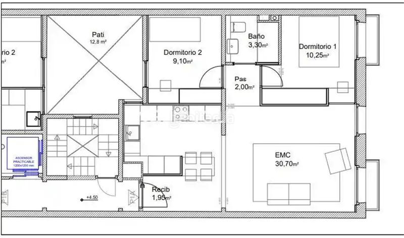 Foto ec002042-4a92-43f3-a52e-94d45e2c28e9. Appartement 67m<sup>2</sup> dans Raval Barcelona