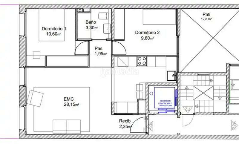 Foto 6a89a3e6-d019-4669-a359-49b6b5af1d50. Appartamento 67m<sup>2</sup> in Raval Barcelona