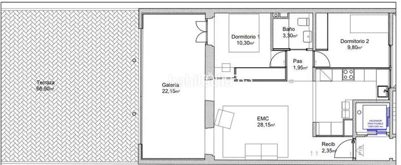 Foto 4d9671d5-9045-4daf-8857-51f309705ac0. Appartement 107m<sup>2</sup> dans Raval Barcelona