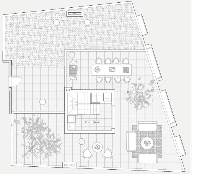 Foto 4b19b0af-2a6c-48b0-832e-054a3bd1d9b0. Dachwohnung mit heizung parking in Centre - Estació Sant Cugat del Vallès