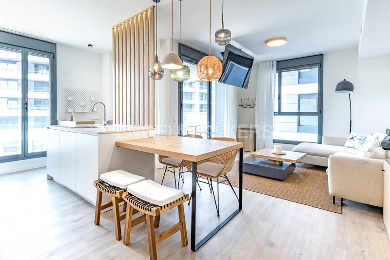 Foto f9bd92c7-3443-46f9-9b1a-3cb82c46535f. Alquiler apartamento espectacular piso temporal obra nueva frente al mar. en Badalona