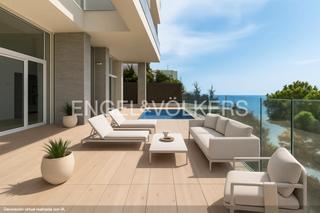 Casa in Victoria-Les Vil·les-Canyadell. Espectacular villa de lujo con vistas al mar y piscina en arenys