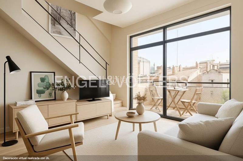 Foto cfa9202d-8de1-4f44-8457-a9960e39af80. Dúplex amb calefacció a Putget - Farró Barcelona