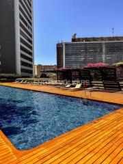 Rent Apartment in Diagonal Mar i el Front Marítim del Poblenou. Espectacular ático dúplex temporal con piscina y gimnasio en dia