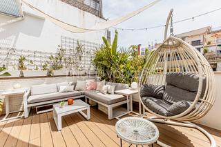 Rent Penthouse in Vila de Gràcia. Fantástico ático  en calle còrsega