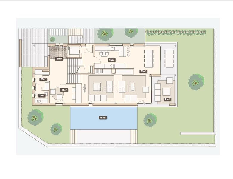 Foto 7e122400-b551-4347-a959-cbaeed2f7078. Rent house with heating parking pool in Sarrià Barcelona