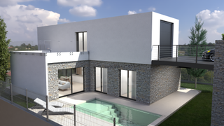Terrain résidentiel à Cervelló. Fantástica casa de obra nueva en la urbanización santa rosa de c