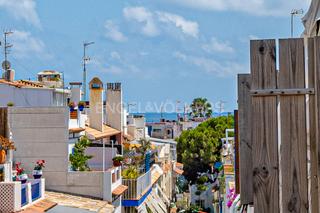 Apartament a Centre. Ático con encanto en sitges con terraza y vistas al mar