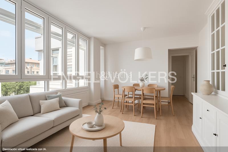 Foto d1336824-5a83-4105-b6d3-7f3a4e5b920d. Apartament amb calefacció aparcament a L´Antiga Esquerra de l´Eixample Barcelona