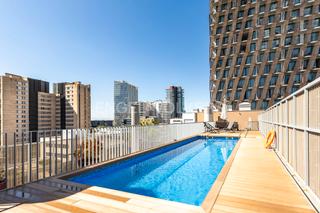 Appartement à Port Forum. Exclusivo apartamento moderno con piscina en sant adrià del besò