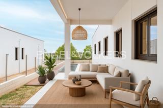 Casa en Coma-ruga Platja. Exclusivo refugio en francàs casa de lujo frente al mar con pisc