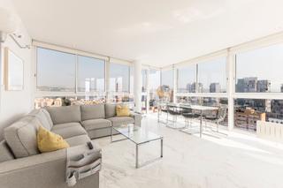 Location Appartement à Diagonal Mar i el Front Marítim del Poblenou. Espectacular piso temporal con vistas preciosas al mar y parking