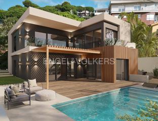 Maison à Vilassar de Dalt. Villa de lujo ecológica con vistas al mar en vilassar de dalt, a