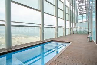 Affitto Attico in Diagonal Mar i el Front Marítim del Poblenou. Impresionante ático dúplex en primera línea de mar
