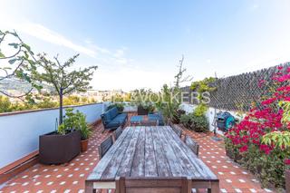 Ático en Raval. Ático con impresionante terraza y vistas en el centro de barcelo