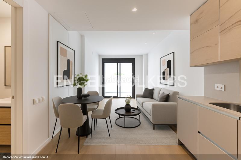 Foto 1ebbea8b-1a06-48ca-8c0e-82ee7d9f4cda. Piccolo appartamento con riscaldamento in Putget - Farró Barcelona