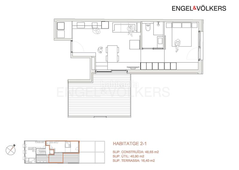 Foto 9adf938b-e6f4-409a-b92a-0dade3e57243. Piccolo appartamento con riscaldamento in Sants Barcelona
