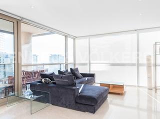 Lloguer Apartament a Diagonal Mar i el Front Marítim del Poblenou. Fantástico piso temporal con terraza y vistas al mar