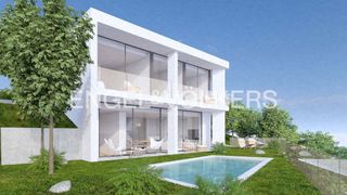 Casa a Premià de Dalt. Casa de obra nueva con piscina y vistas al mar