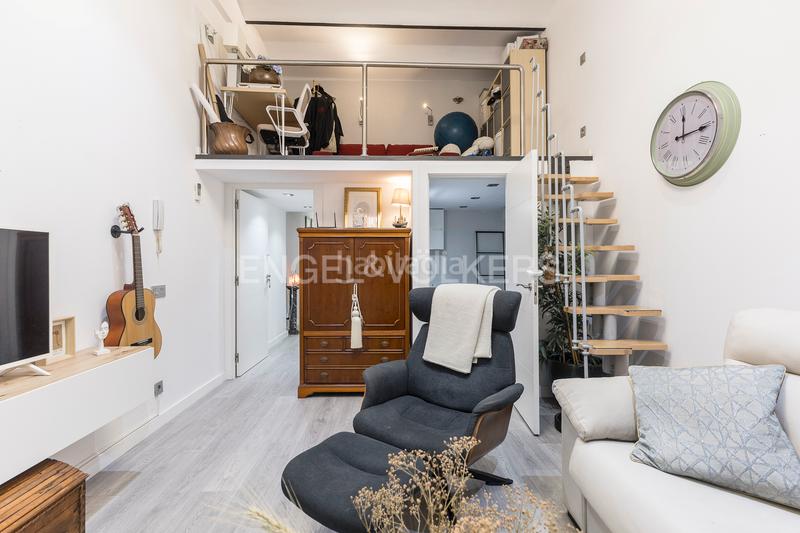 Foto ca367e57-b4e4-45c6-83a0-51d773a23852. Piccolo appartamento con riscaldamento in Vila de Gràcia Barcelona