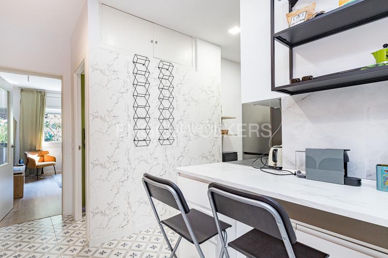 Foto 0d565890-c205-482a-81a7-404ed6d654d3. Piccolo appartamento con riscaldamento in Lloreda Badalona