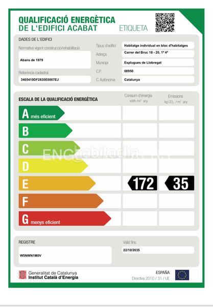 Foto 7e712500-f319-40a9-a2ea-bf7be0ae4c4f. Piccolo appartamento con riscaldamento in La Plana Esplugues de Llobregat