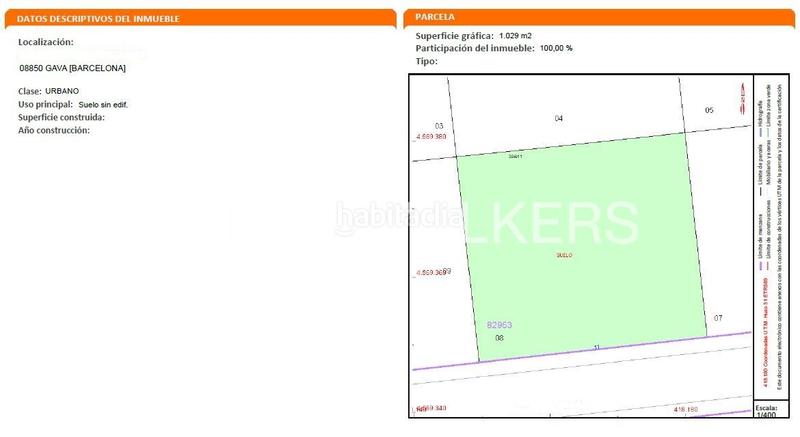 Foto bcc486e2-c261-42b2-a0ae-3113a182237c. Terreno residencial inmejorable parcela en gavá mar en Gavà