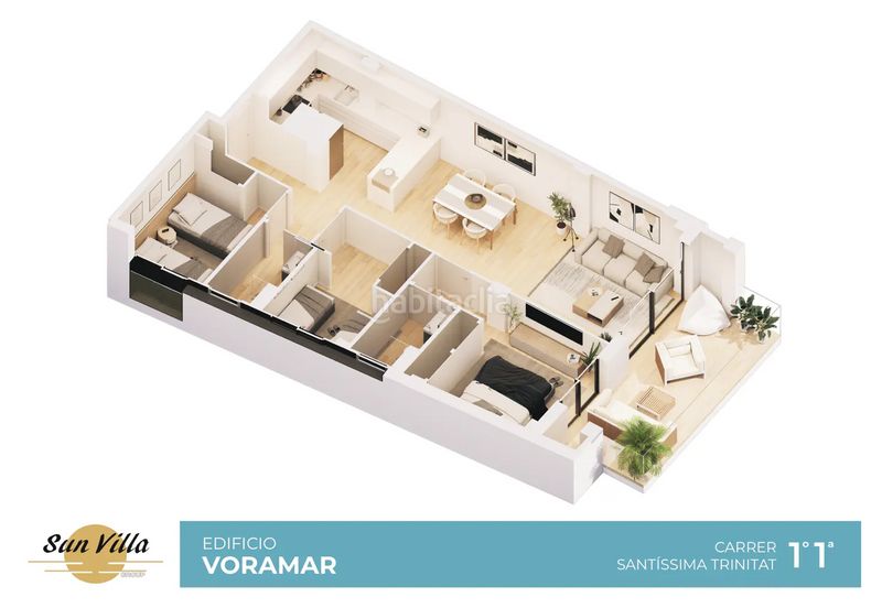 Foto d6c08f34-91a4-4ee1-84dd-bb2dac769e83. Etagenwohnung 93m<sup>2</sup> in carrer balmes 19 in Canet de Mar