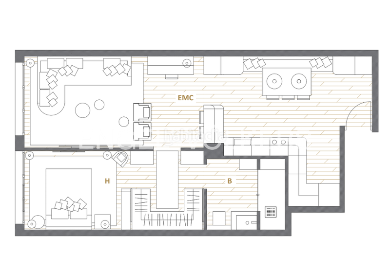 Foto fcc7c696-b79a-418d-abb2-f9f75272f189. Apartament amb calefacció a Baix Guinardó Barcelona