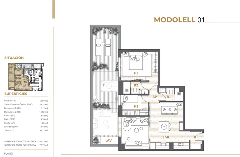 Foto a0e86808-819d-4809-944b-4141a268c243. Piccolo appartamento con riscaldamento parcheggio in Barcelona