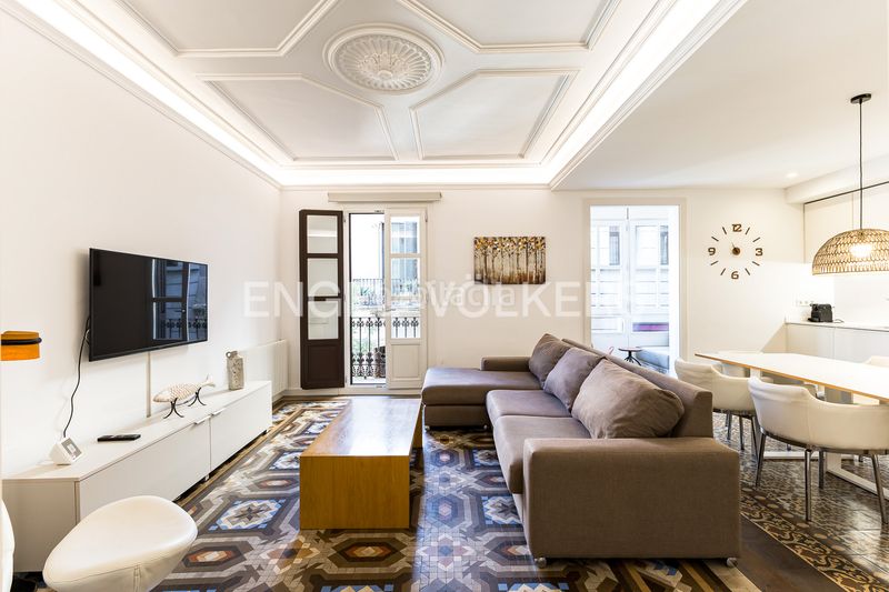 Foto a7a1eed6-86ec-4a19-b59e-f1a3ee9d2162. Miete etagenwohnung mit heizung in Dreta de l´Eixample Barcelona