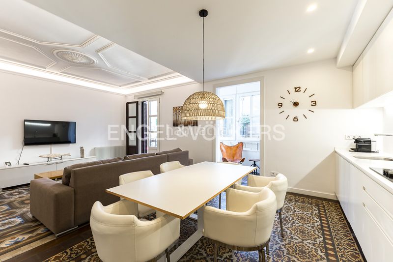 Foto fbe97950-2f9c-48d2-8196-d218c5e28f58. Miete etagenwohnung mit heizung in Dreta de l´Eixample Barcelona
