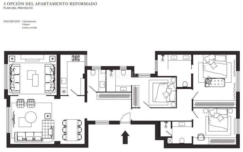 Foto 8d78a4bb-78c0-410f-b12b-530cbf2dbb64. Pis amb calefacció a Sant Gervasi - Bonanova Barcelona