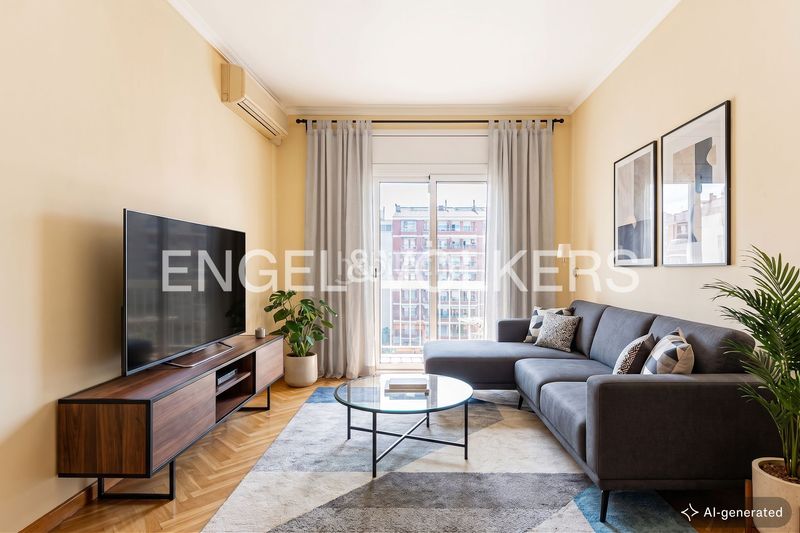 Piso familiar de tres habitaciones en Sagrada Família en Barcelona