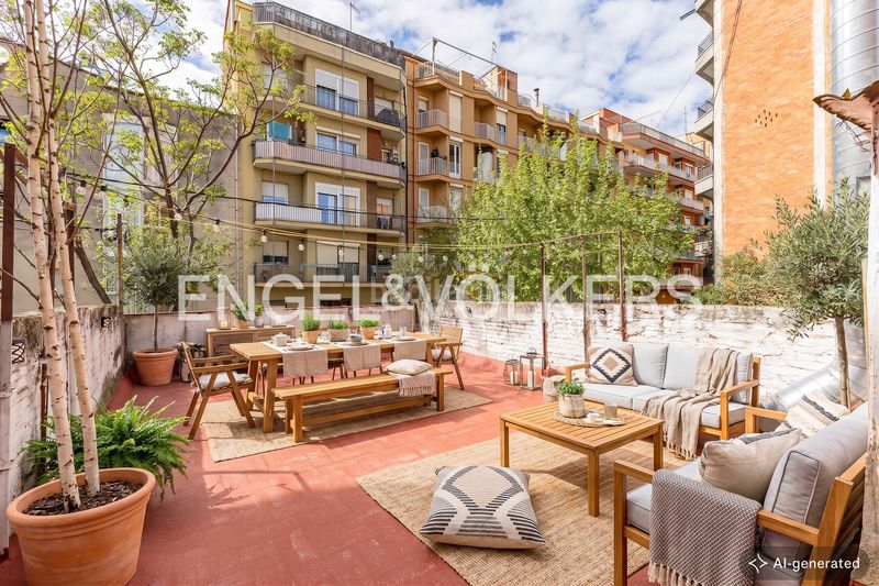 Foto a9f7564e-9979-4886-8aef-463145a9b28b. Casa adossada amb calefacció a Sant Andreu de Palomar Barcelona