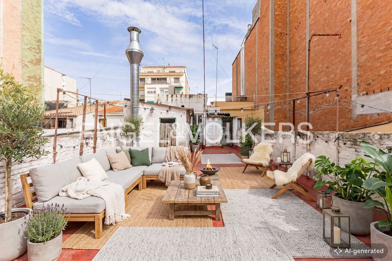 Foto e106c8ca-66a8-4645-9a47-f288a35477d3. Casa adossada amb calefacció a Sant Andreu de Palomar Barcelona