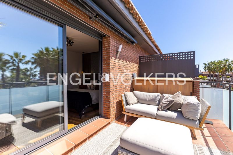 Foto e33b95fa-5731-44dc-ba4b-f3fabf010330. Casa adossada amb calefacció aparcament a Ametllers - Poble Sec Sitges