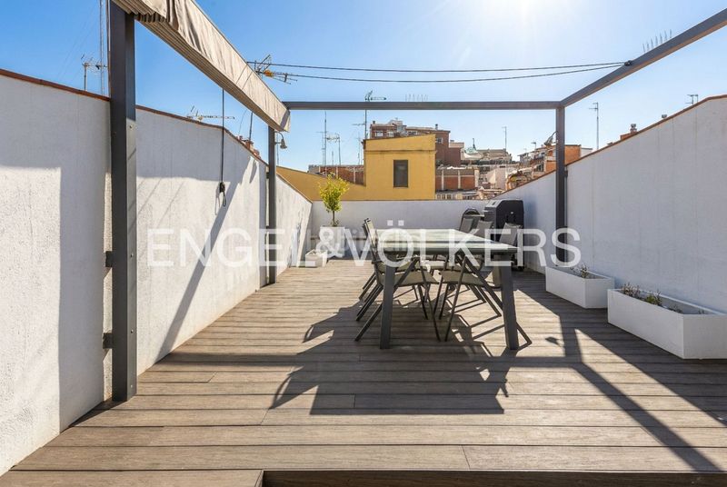 Foto fe5a8f33-ca1a-4cb6-b457-7b68b2141f7a. Casa adossada amb calefacció a Sant Andreu de Palomar Barcelona