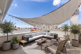 Dachwohnung in La Gavarra. Precioso y soleado ático dúplex con terrazas junto al tram, list
