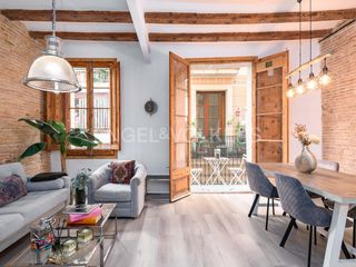 Miete Etagenwohnung in Raval. Precioso piso temporal de diseño luminoso