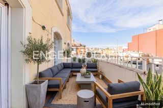 Penthouse in Putget - Farró. Ático con encanto y terraza privada a reformar en la zona del pu