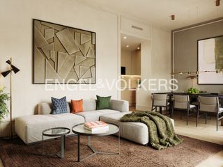 Flat in La Nova Esquerra de l´Eixample. Elegante apartamento en comte de borrell