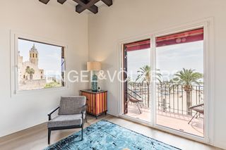 Flat in Centre. Sofisticado  apartamento nuevo en el centro de sitges, con vista